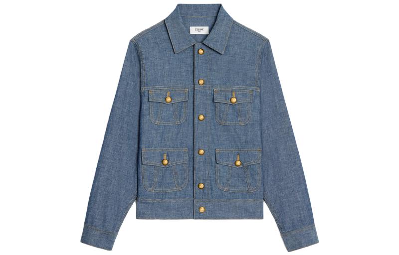 CELINE SS23 Denim Jacket Women's Blue
