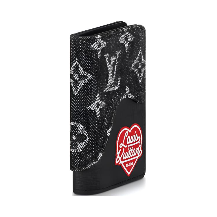 LOUIS VUITTON X Nigo Pocket Organizer Monogram Black
