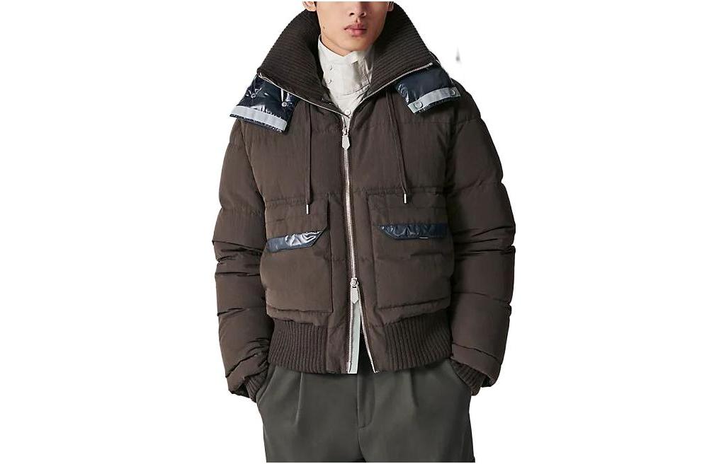 HERMES SS23 Jackets Coats Men's Dark Brown