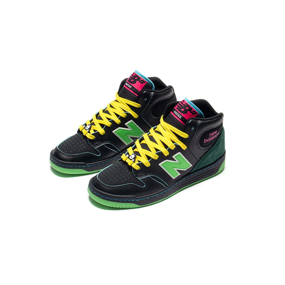 New Balance x Natas Kaupas Numeric 480 High 'Black Lime Green' NM480HSN