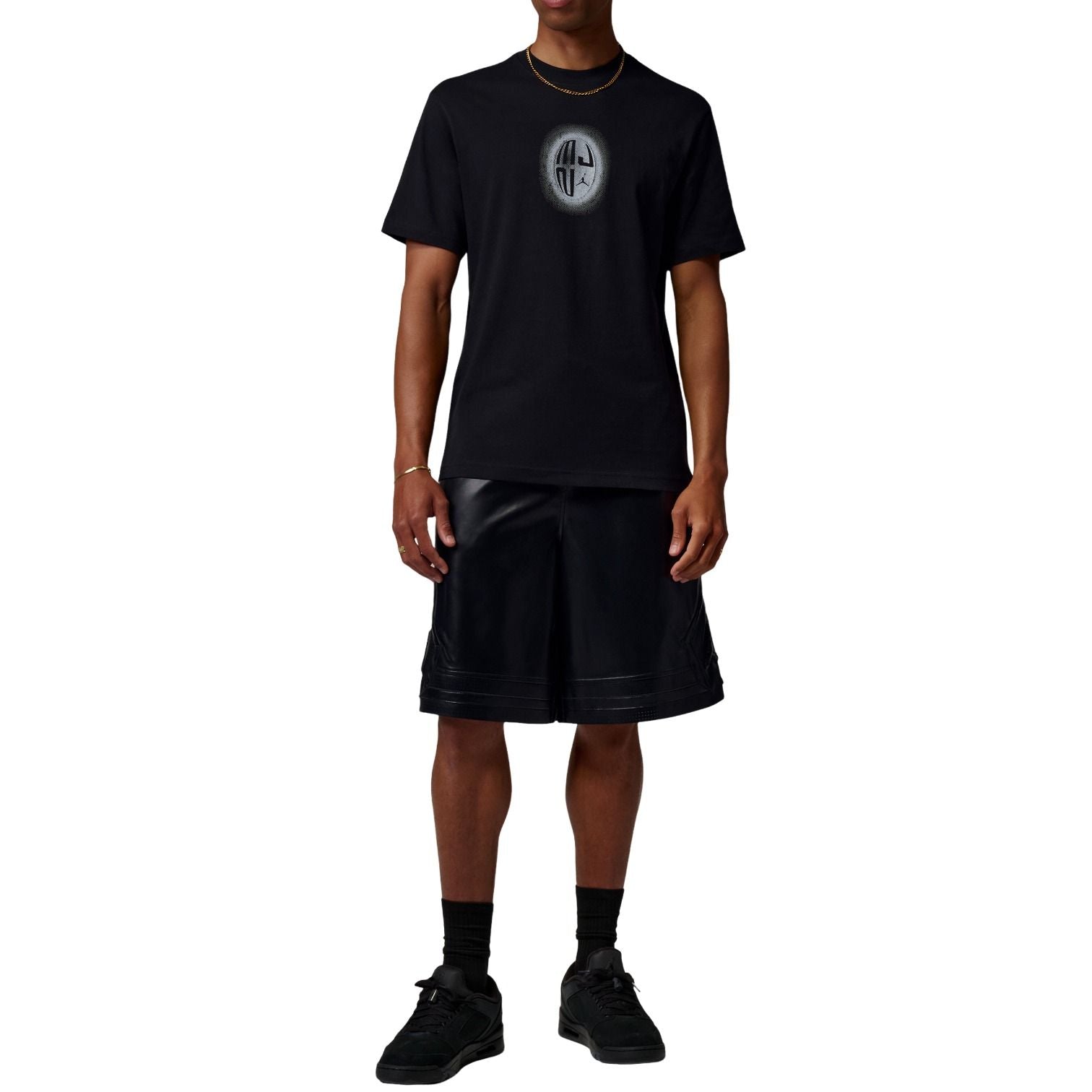 Jordan Sport Dri-FIT Graphic T-Shirt 'Black White' IM7813-010