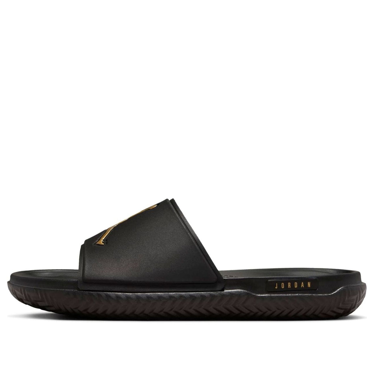 Air Jordan Jumpman Slide 'Black Metallic Gold' FQ1598-007