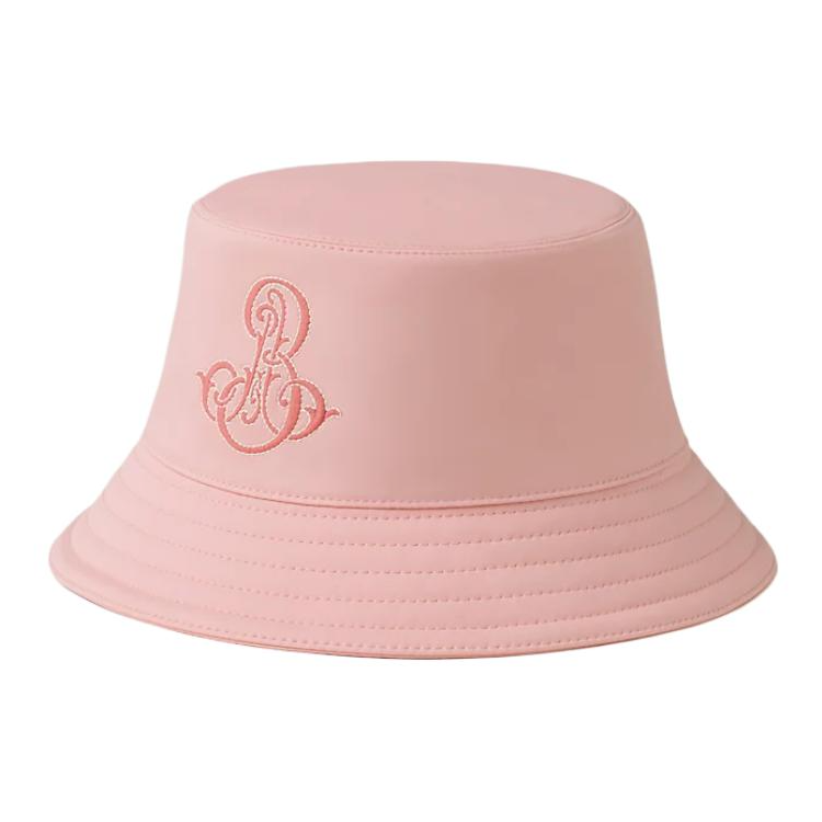 HERMES Cotton Bucket Hats Women's Pink