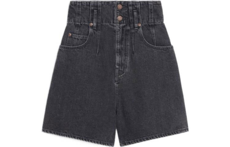 CELINE SS22 Denim Shorts Women's Black