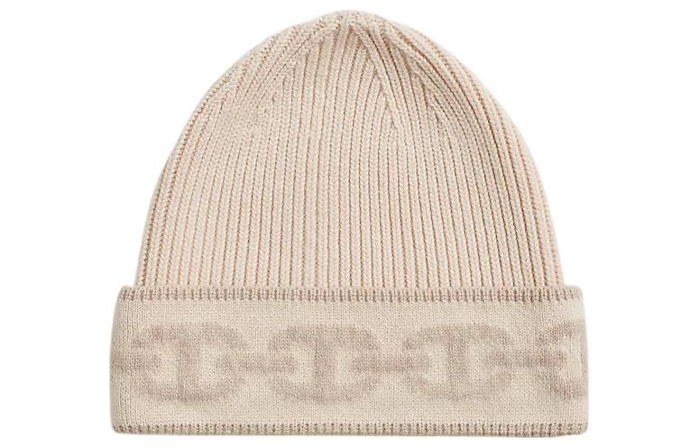 HERMES Cashmere Beanies Women's Beige