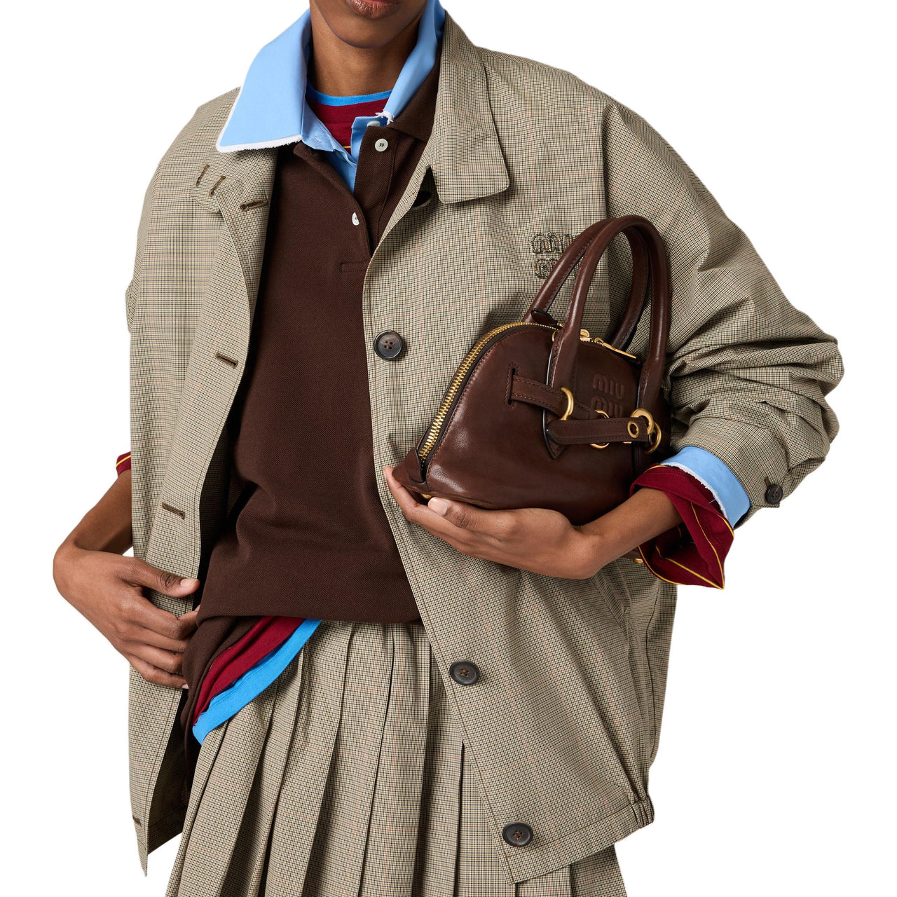 MIU MIU Check pattern Jacket