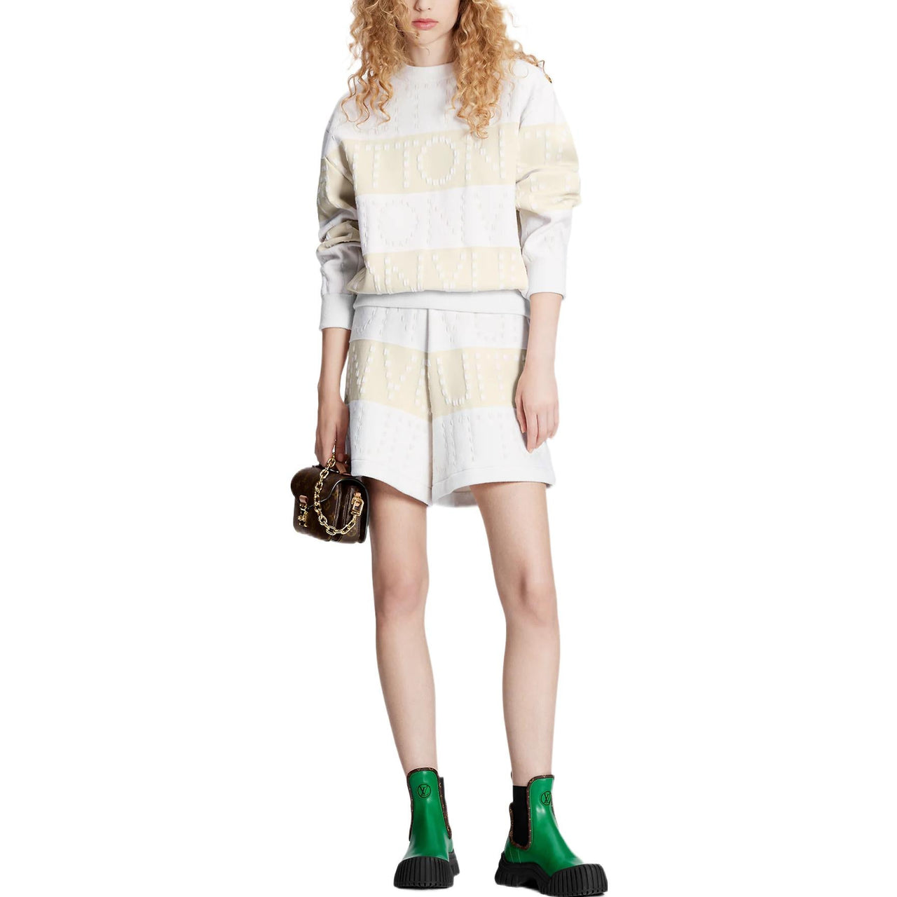 LOUIS VUITTON SS23 Knitwear Women's Beige
