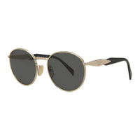 PRADA Metal Oval Sunglasses Women's Gold