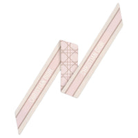 DIOR Mulberry Silk Silk Scarves Unisex Pink