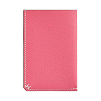 HERMES H Sellier Evercolor Calfskin Card Holder Women's 8W Rose Azalea New Lip Balm Powder