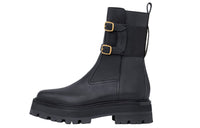 CELINE Bulky Mid Calf Boots Women's Black