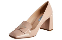 PRADA Chunky Heel High Heels Women's Pink
