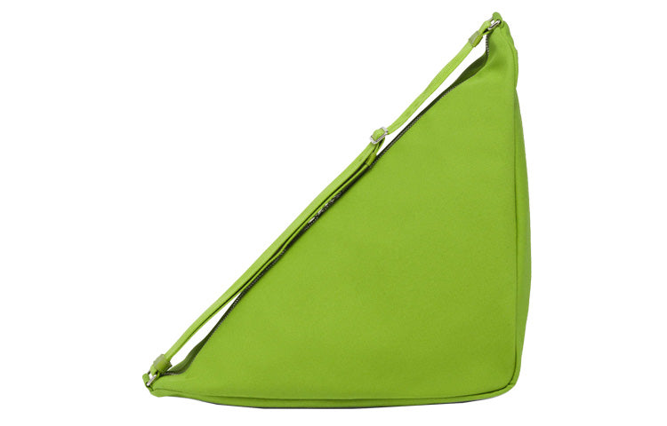 PRADA Canvas Triangle Bag Fern Green
