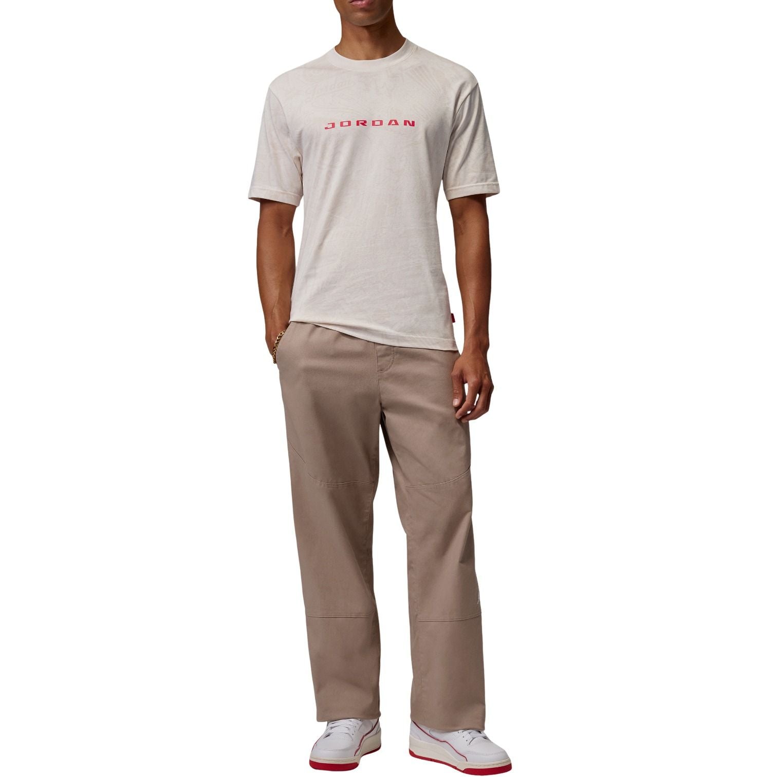 Jordan Brooklyn T-Shirt 'Phantom University Red' IM9994-030