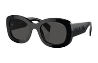 PRADA Oval Frame Sunglasses