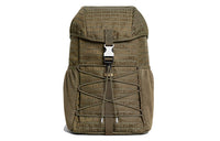 CELINE Jacquard Fabric Backpack Medium Size Men's Khaki