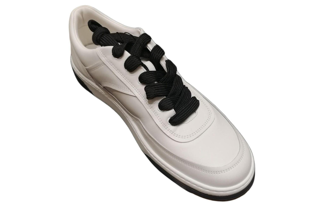 CHANEL 24P Low Top Skateboard Shoes Men's White