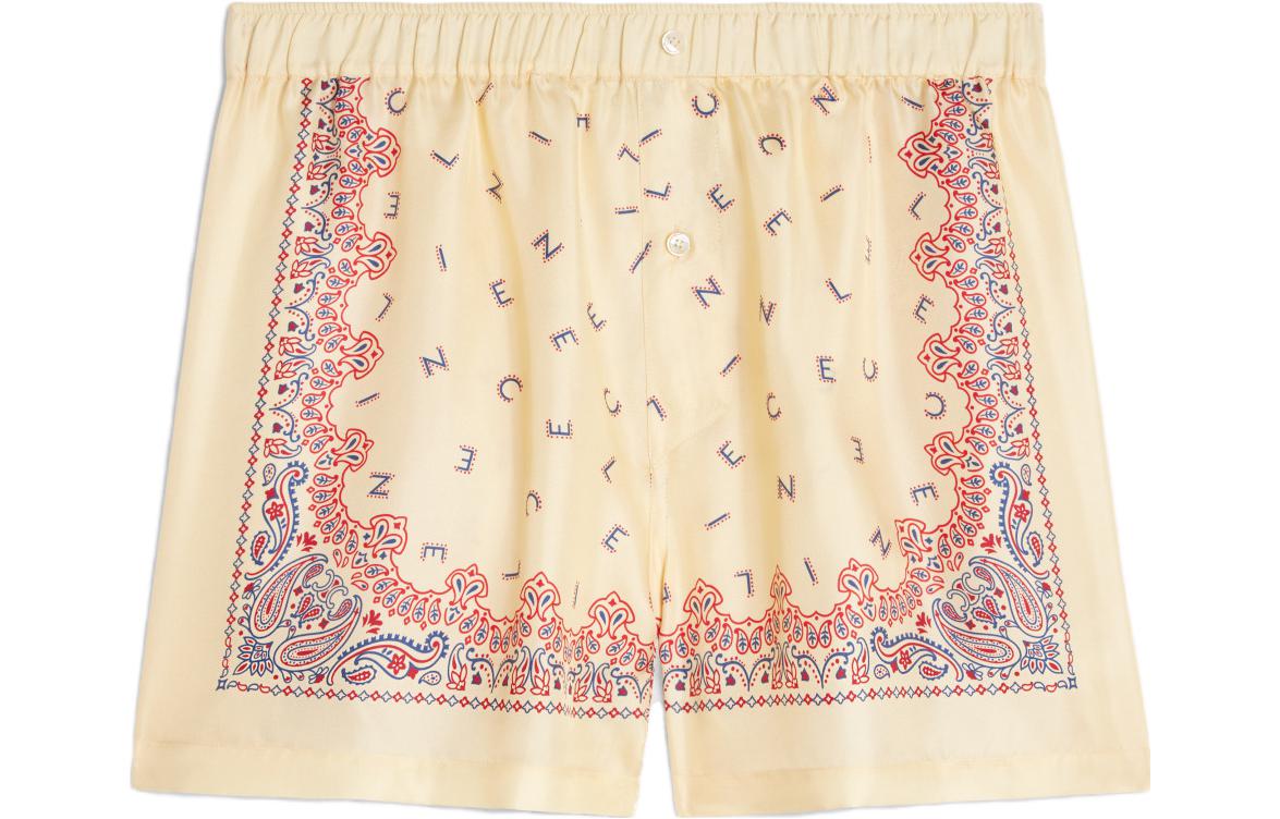 CELINE Casual Shorts Women's Yellow