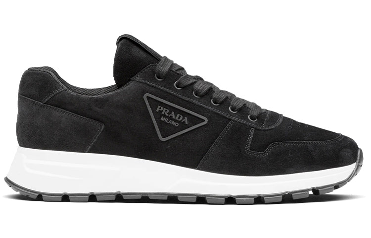 PRADA PRAX 1 Cushioning Anti-Slip Wear-Resistant Breathability Low-Top Casual Shoes Men's Black