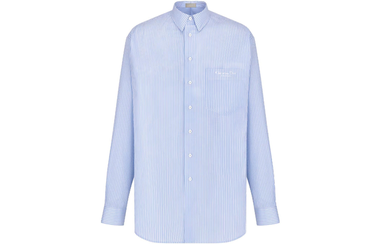 DIOR Shirts Men Blue