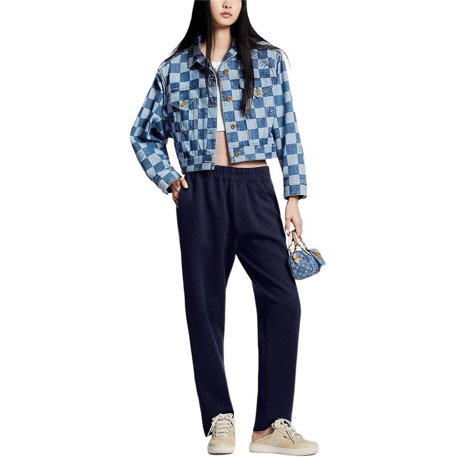 LOUIS VUITTON Damier Denim Jacket