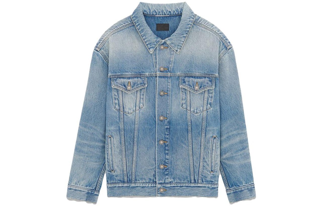 SAINT LAURENT Oversize Denim Jacket