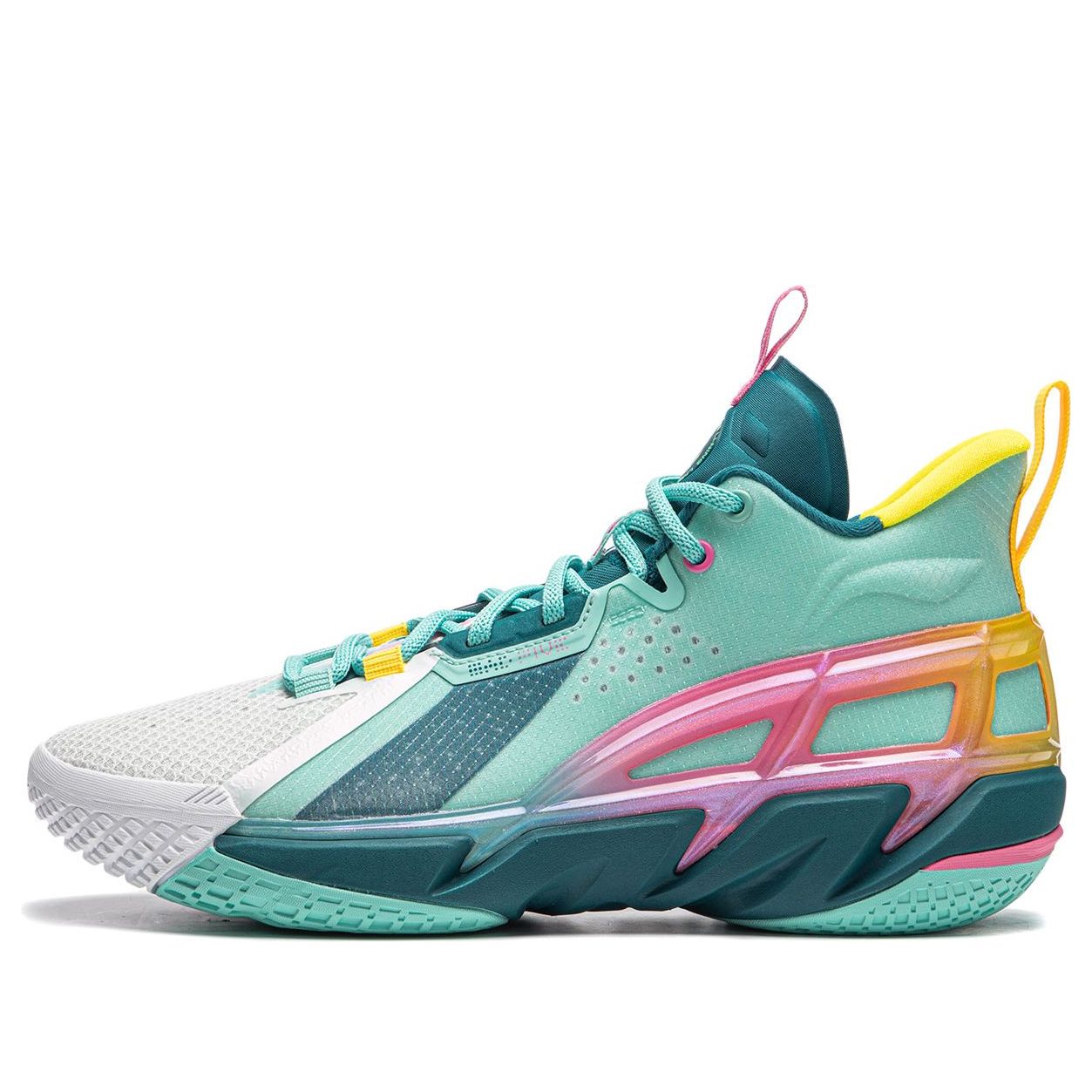 Li-Ning BadFive 4 'Green Pink Yellow' ABFU015-12