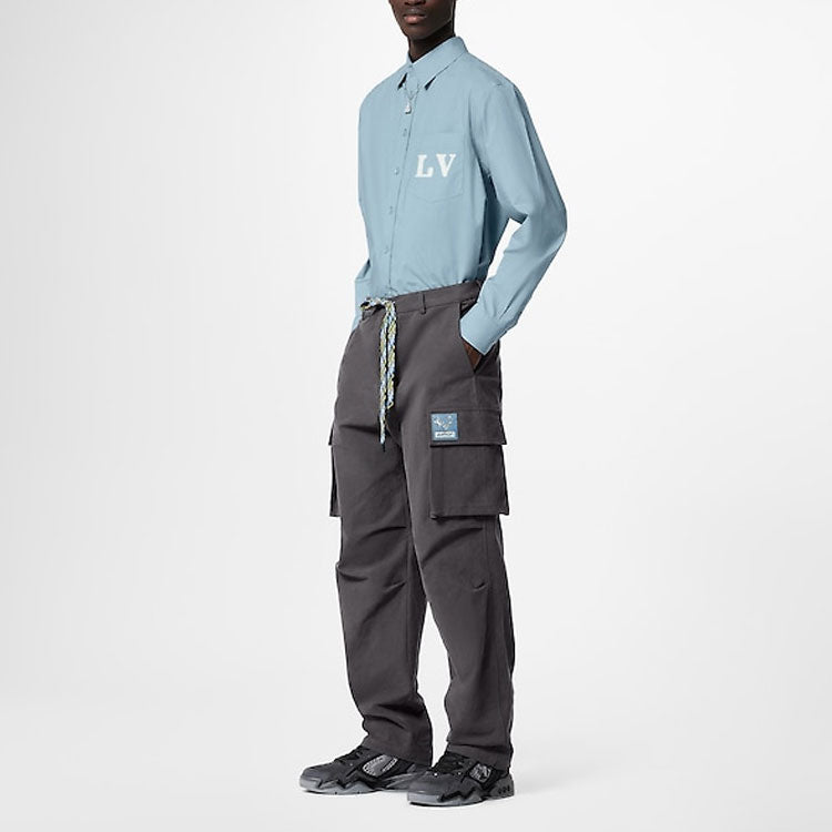LOUIS VUITTON SS23 Shirt Men's Blue