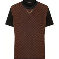 LOUIS VUITTON Micro Damier Insert T-Shirt