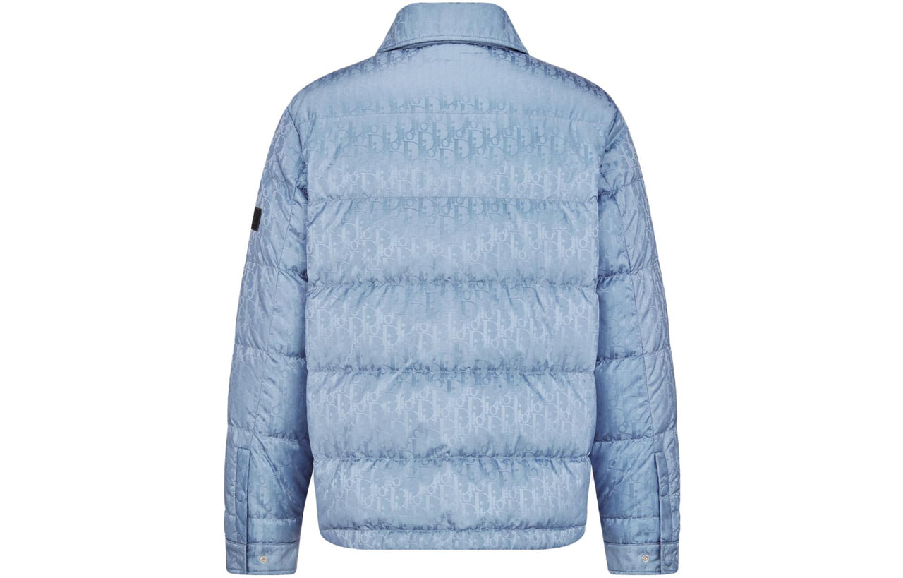 DIOR FW23 Down Jacket Coat Men's Blue