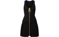 LOUIS VUITTON SS23 Sleeveless Dress Women's Black