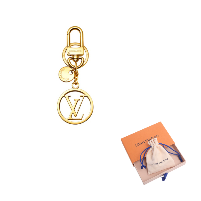 LOUIS VUITTON Lv Circle Bag Charm & Key Holder