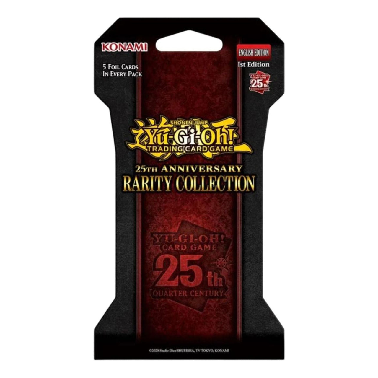 Yu-Gi-Oh! 25th Anniversary Rarity Collection Sleeved Booster Pack  (RA01) KON86328-RA01-SPACK