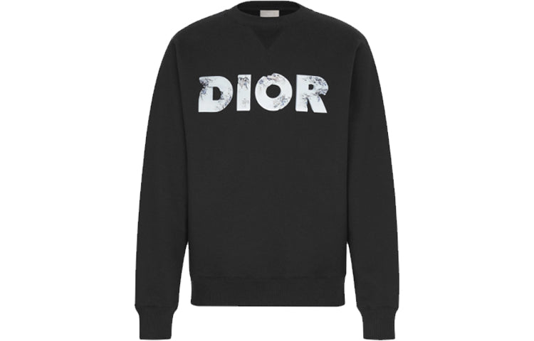 DIOR Arsham Logo Crewneck T Shirt