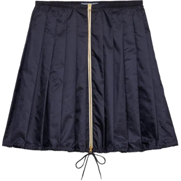 PRADA Re Nylon Pleated Mini Skirt