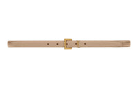 SAINT LAURENT Cassandre Thin Belt With Square Buckle In Box SAINT LAURENT Leather