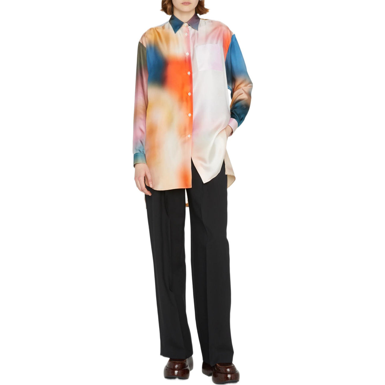 LOEWE Blur PrinT Shirt 'Multicolor'