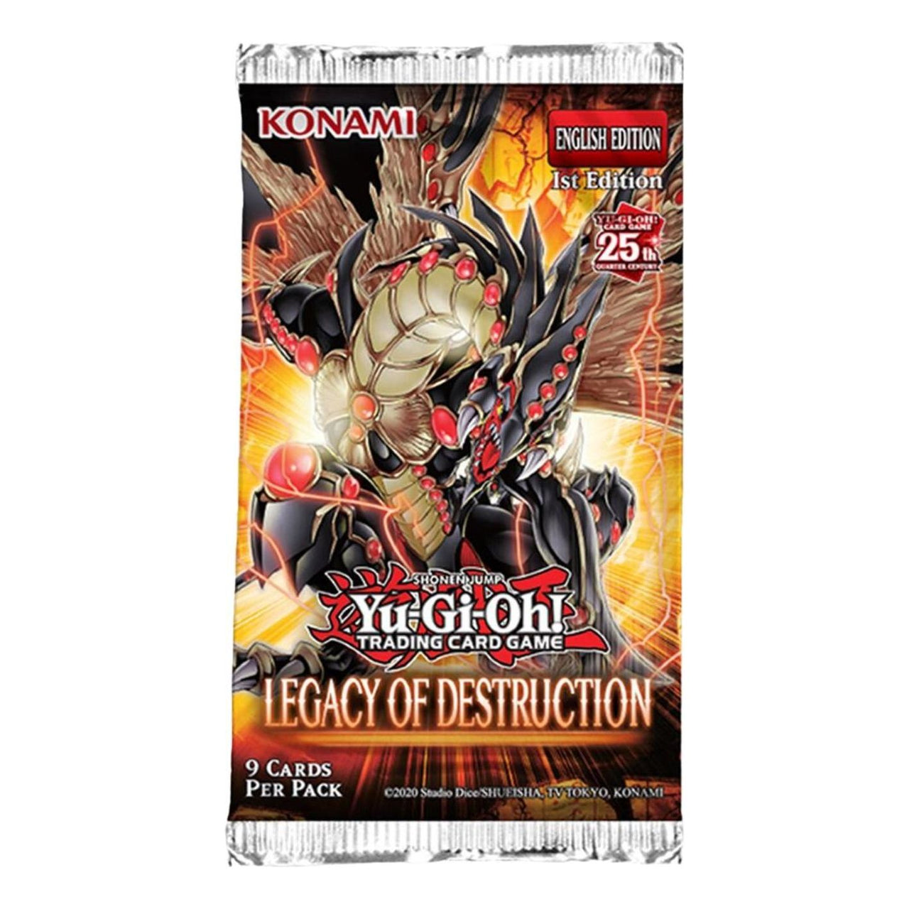 Yu-Gi-Oh! Legacy of Destruction Booster Pack 1st Edition 083717864783-PACK