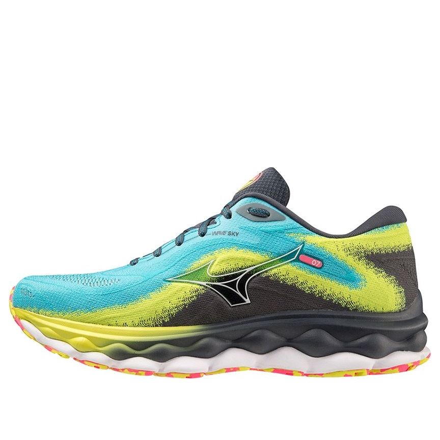 Mizuno Wave Sky 7 'Blue Lime' J1GC230203