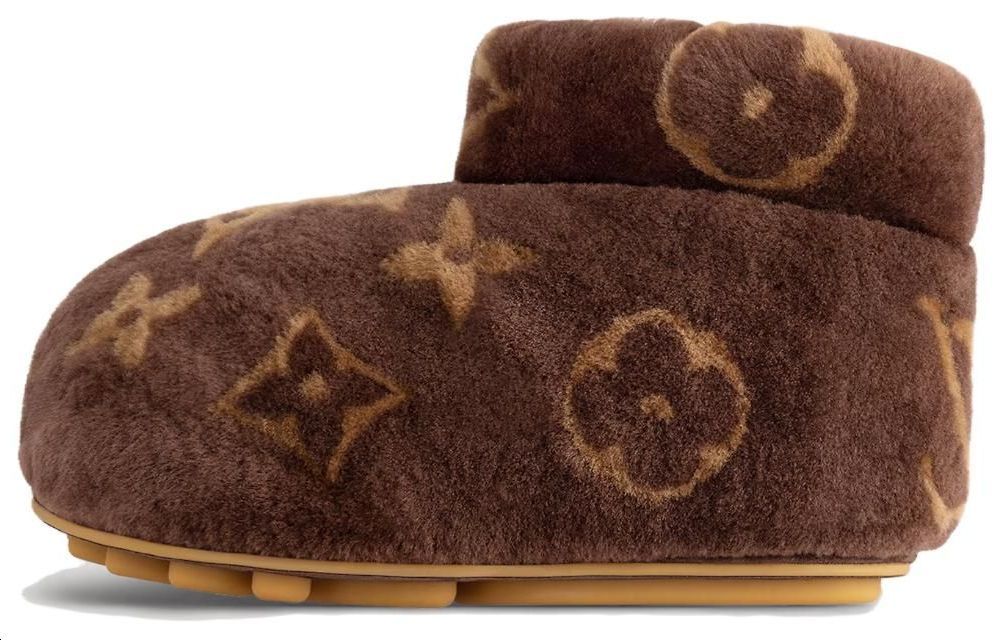 LOUIS VUITTON LV Footprint Low Boot Marron