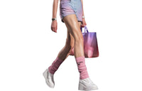 CHANEL 24 Spring And Summer New Arrivals 24C Mid-Calf Socks Women's 1 Pack Pink