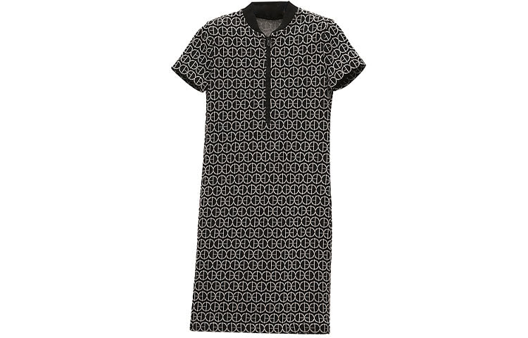 HERMES SS22 Short Sleeved Dresses Women's Black