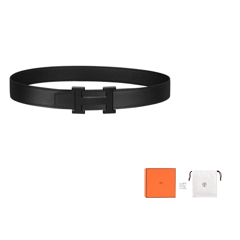HERMES Leather Belts Men