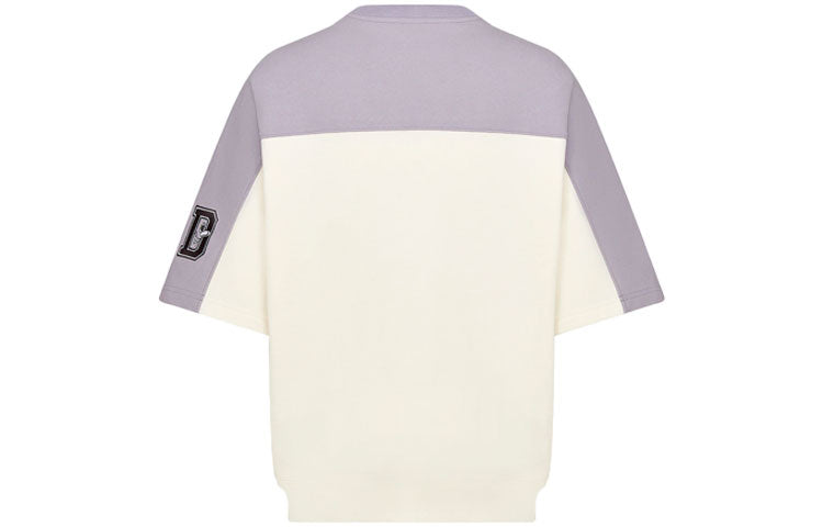 DIOR X KENNY SCHARF Men’s FW21 Loose T-Shirt White/Purple Male
