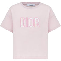 DIOR FW24 T Shirt Light Purple Kids'