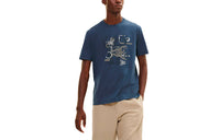HERMES T-Shirts Men Deep Sea Blue