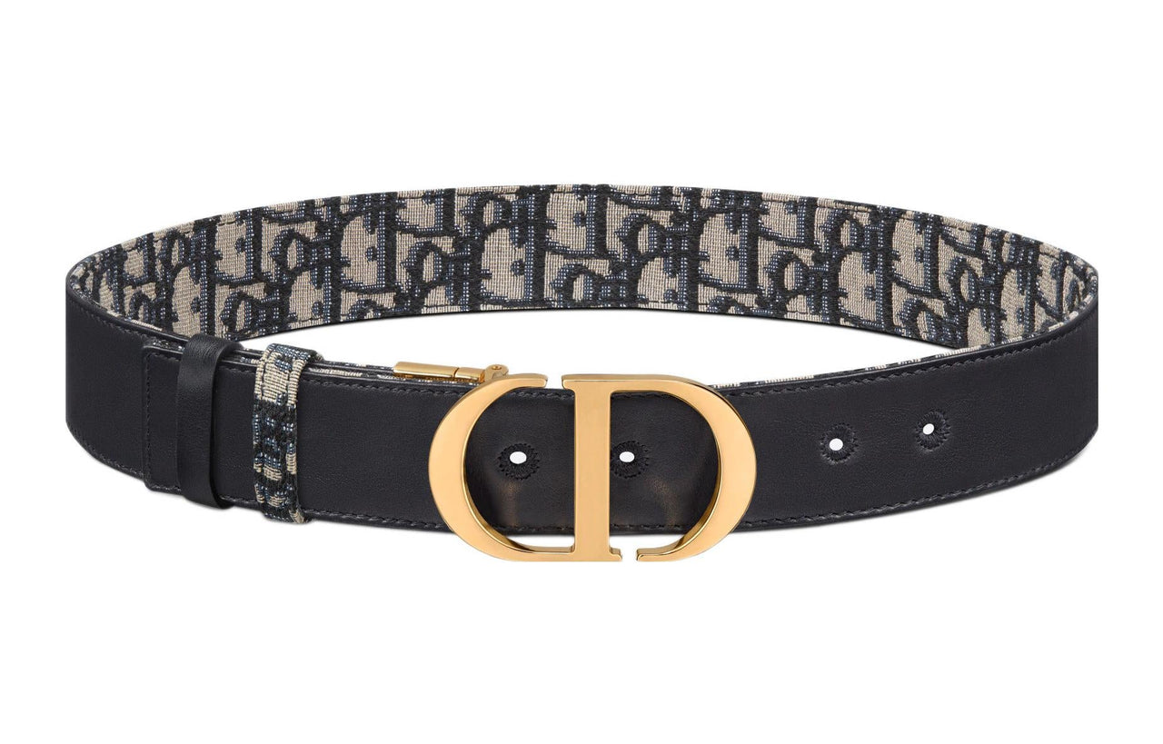 DIOR Double-Sided Minimalist Style Leather Belts Women's