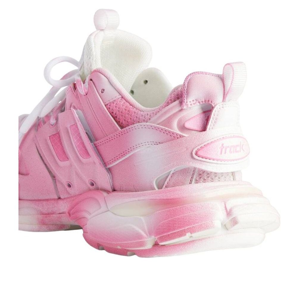 (WMNS) Balenciaga Track Stencil Logo Sneaker 'Pink White' 542436WTKIS5090