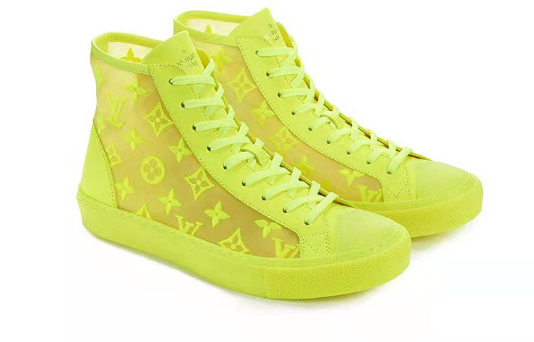 LOUIS VUITTON Tattoo Sneaker Jaune