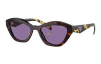 PRADA Eyewear Tortoiseshell effect Cat eye Sunglasses